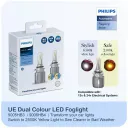 12v LED Headlights | Essential Dual Colour LED 2500K Yellow & 6500K White (HB4 9006) (1 Set x 2 Pcs)