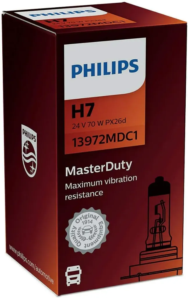 24v Headlights | Master Duty +130% - H7 (Single Bulb)