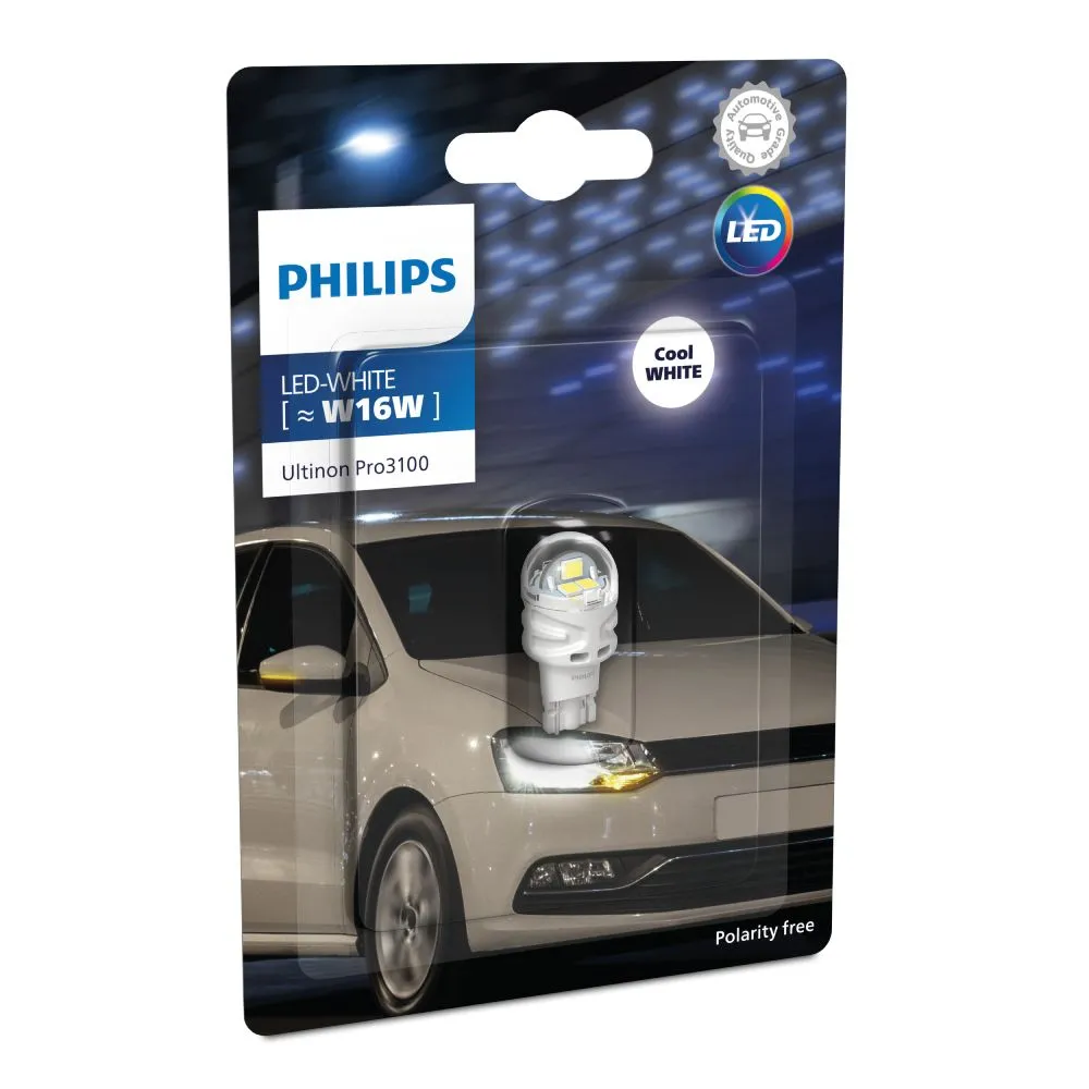 12v LED Signals | Pro3100 T16 W16W (6000K White) (Single Bulb)