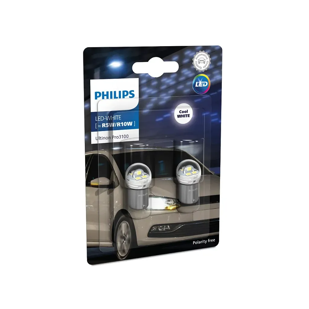 12v LED Signals | Pro3100 R5W/R10W (6000K White) (1 Set x 2 Pcs)
