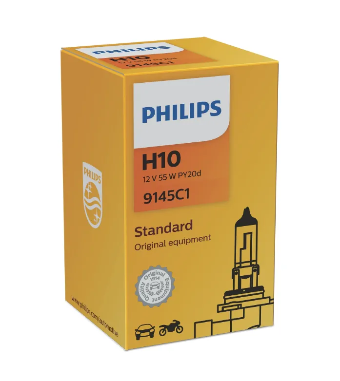[9145C1] 12v Headlights | Standard - H10 (Single Bulb)