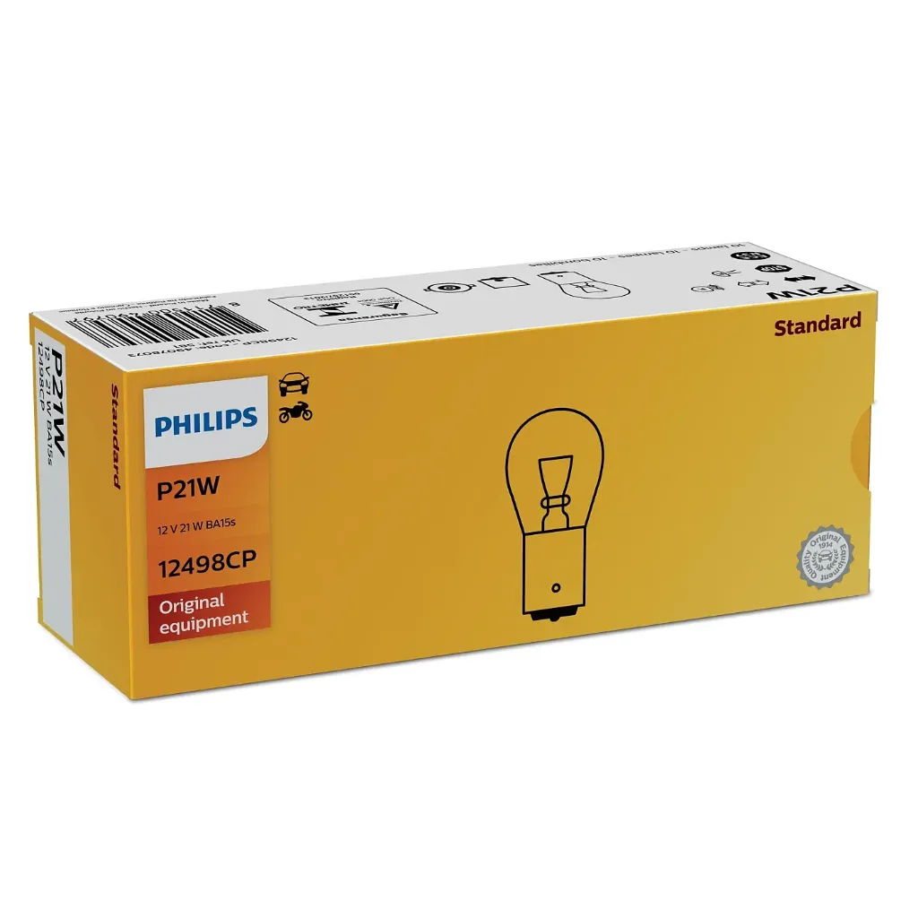 [12498CP] 12v Signals | Standard S25 P21W 1141 (Single Bulb)