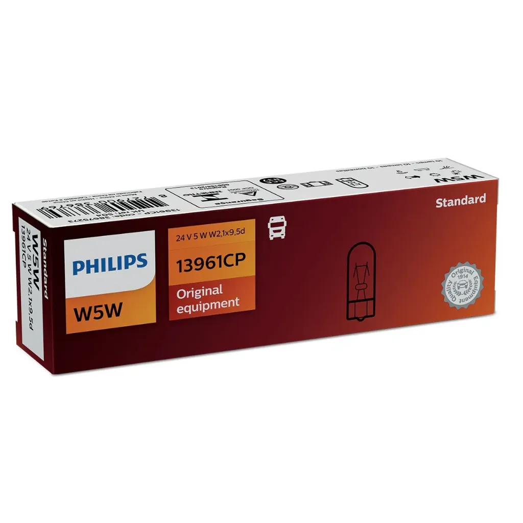 24v Signals | Standard W5W (Single Bulb)