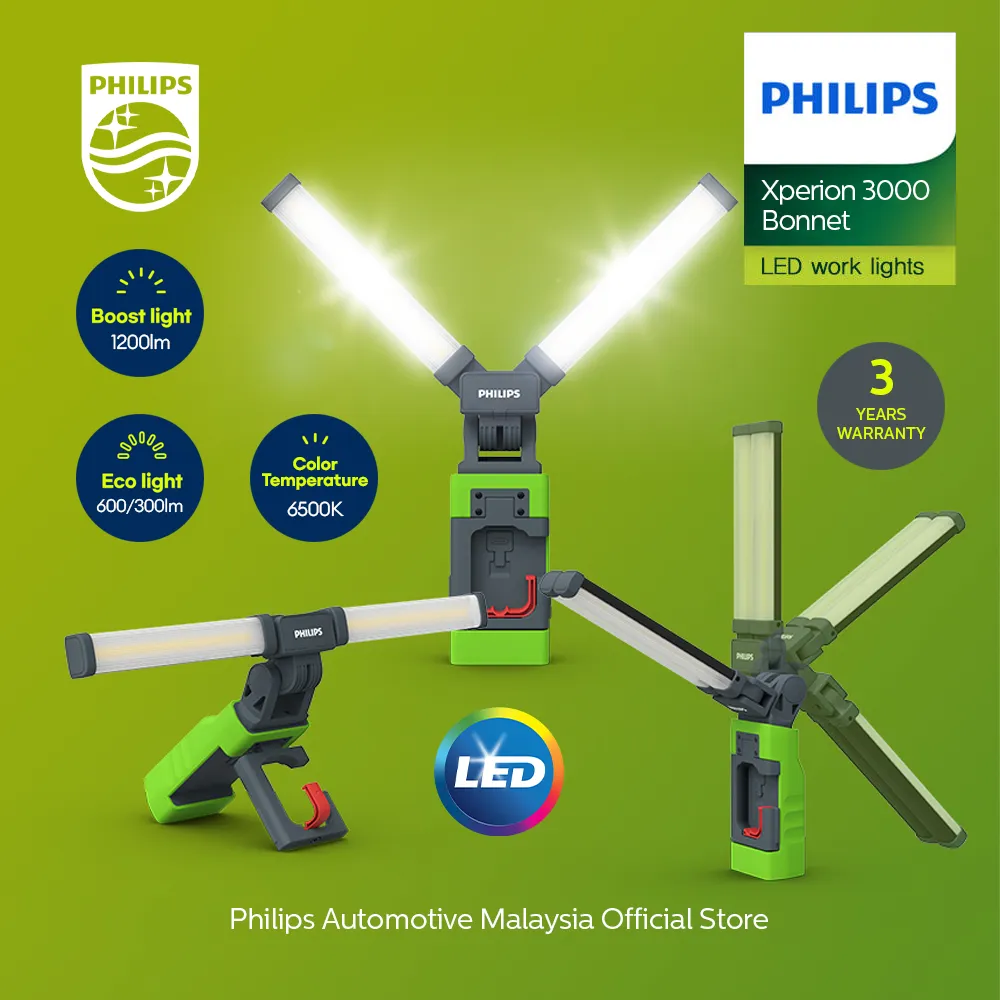 [X30BONNX1] Xperion 3000 LED Work Lights | Flexible Under Bonnet LED (1 Unit)