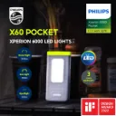 Xperion 6000 LED Work Lights | Pocket & Flexi Hose Spot light (1 Unit)