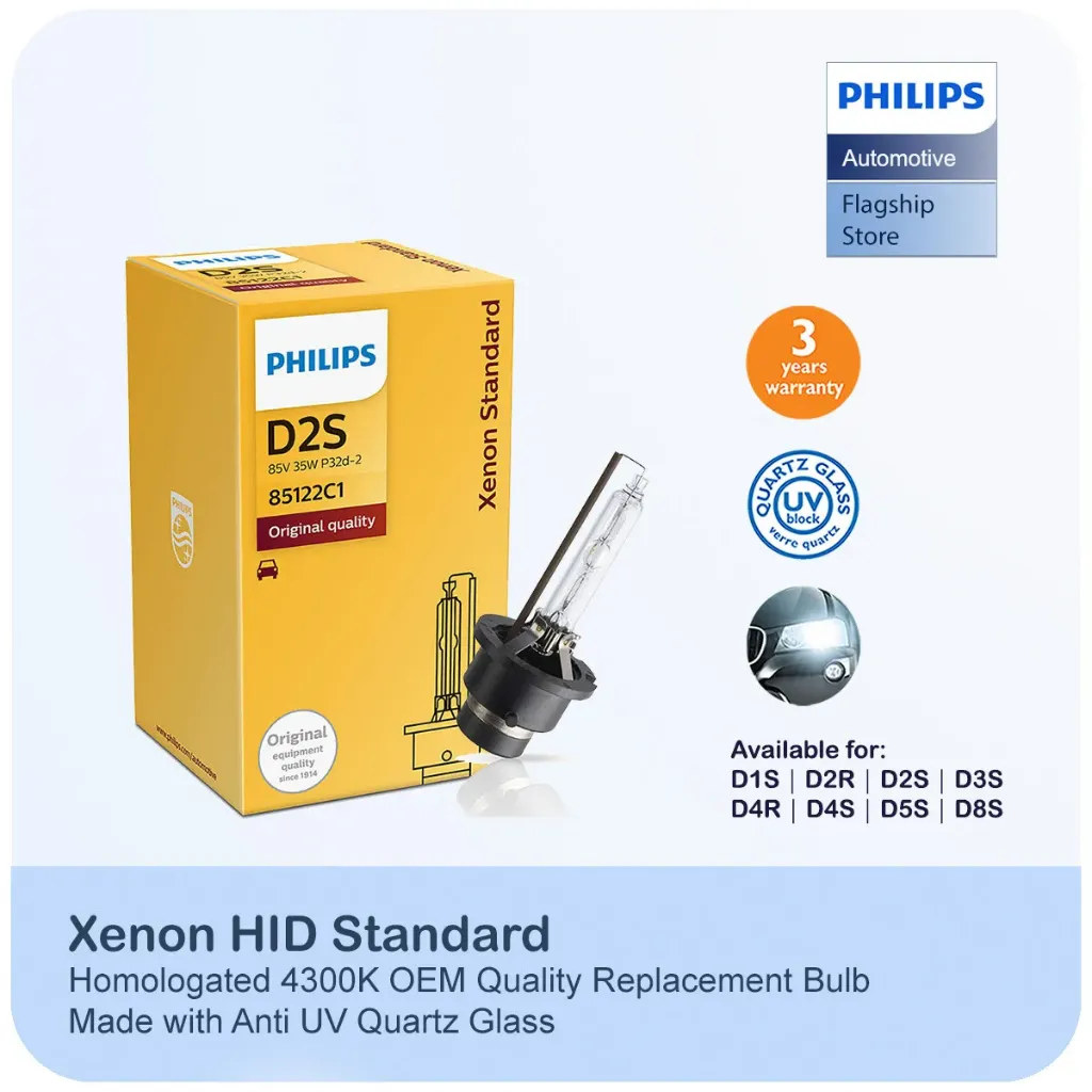 [85122] HID Headlights | Xenon Standard D2S (Single Bulb) (Old Pack)